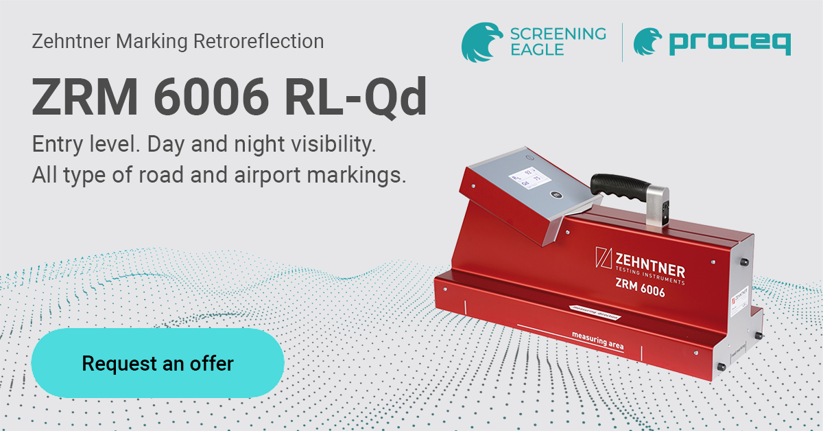 Zehntner ZRM 6006 Retroreflectometer RL/Qd | Proceq